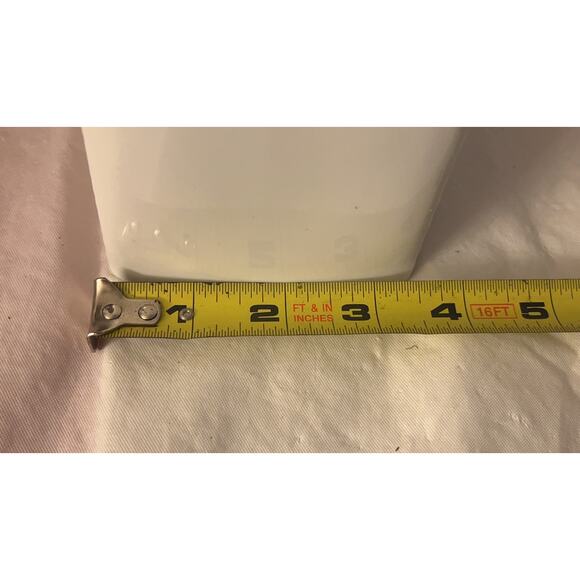 Naaman Artline White Ceramic Flower Vase Pottery Mid Century Vintage - Picture 14 of 16